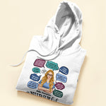 Nurse's Thoughts - Personalized Shirt - Birthday, Funny Gift For Nurses, Doctors, Hospital Workers, Colleagues, Co-worker