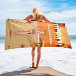 Ocean Air & Salty Hair - Personalized Beach Towel