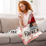 Of All The Weird Things I Have Found Online You're My Favorite - Personalized Blanket