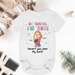 Of Course I'm Cute - Personalized Baby Onesie