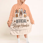 Offcial Sleep Hoodie - Personalized Oversized Blanket Hoodie