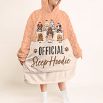 Offcial Sleep Hoodie - Personalized Oversized Blanket Hoodie