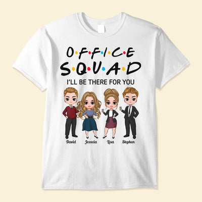 Office Squad  - Personalized Shirt - Birthday Gift For Colleagues, Employees, Staffs
