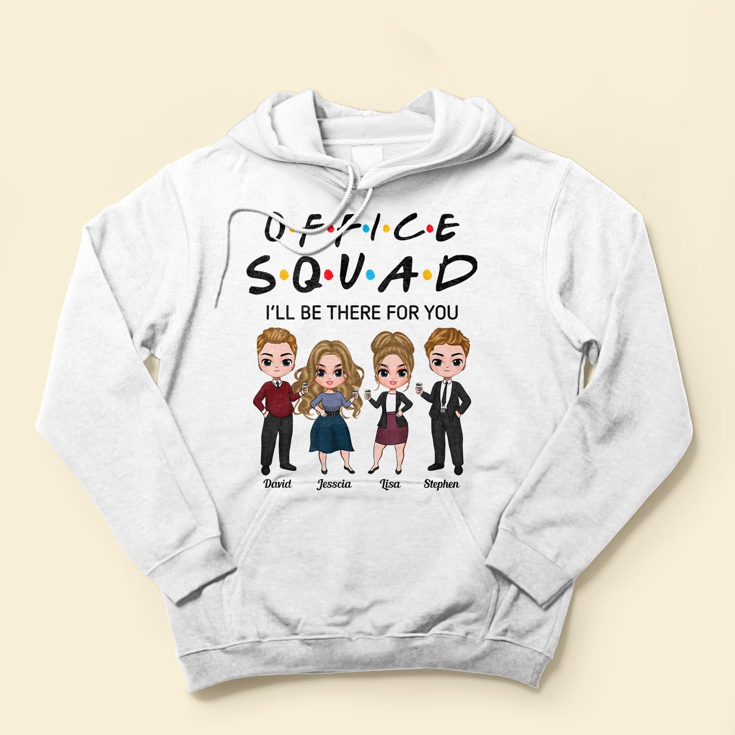 Office Squad  - Personalized Shirt - Birthday Gift For Colleagues, Employees, Staffs
