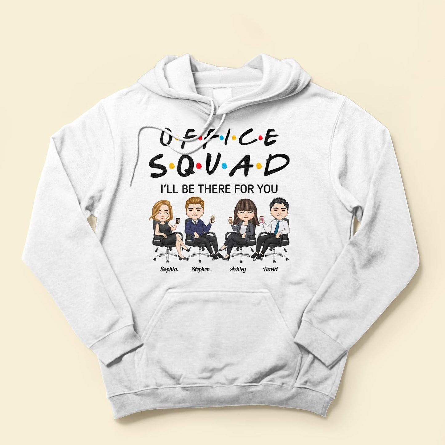 Office Squad New Version - Personalized Shirt - Birthday Gift For Colleagues, Employees, Staffs