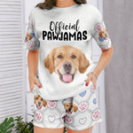 Official Pawjamas - Personalized Photo Pajama Shorts Set