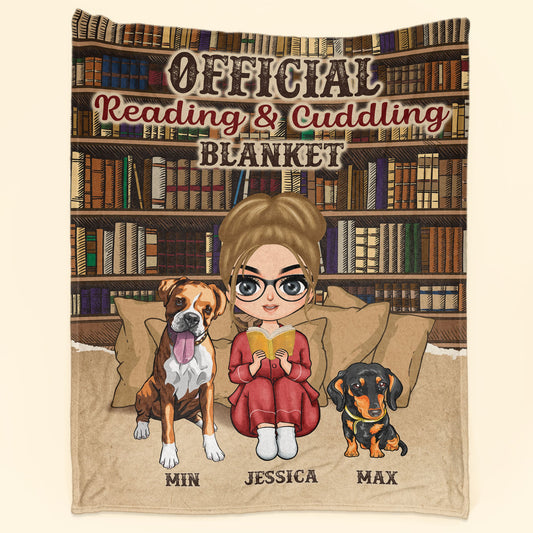 Official Reading & Cuddling Blanket - Personalized Blanket