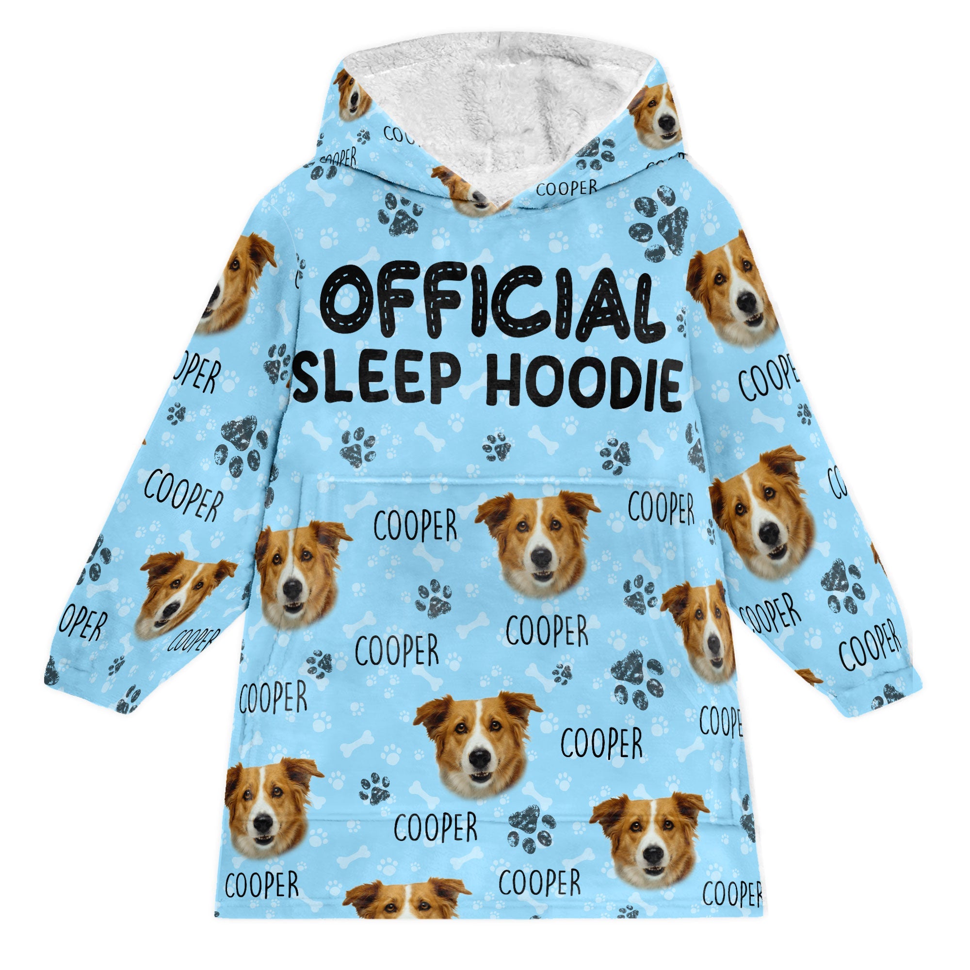 Official Sleep Hoodie Personalized Hoodie Blanket Macorner