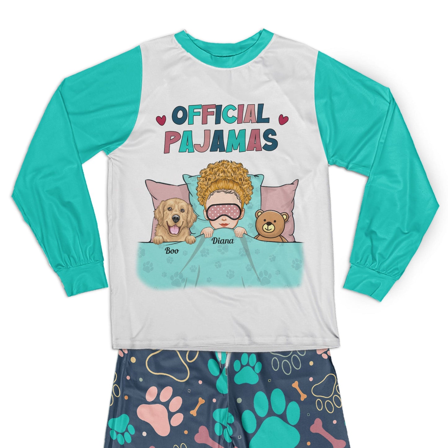 Official Sleeping Set - Personalized Pajama Set