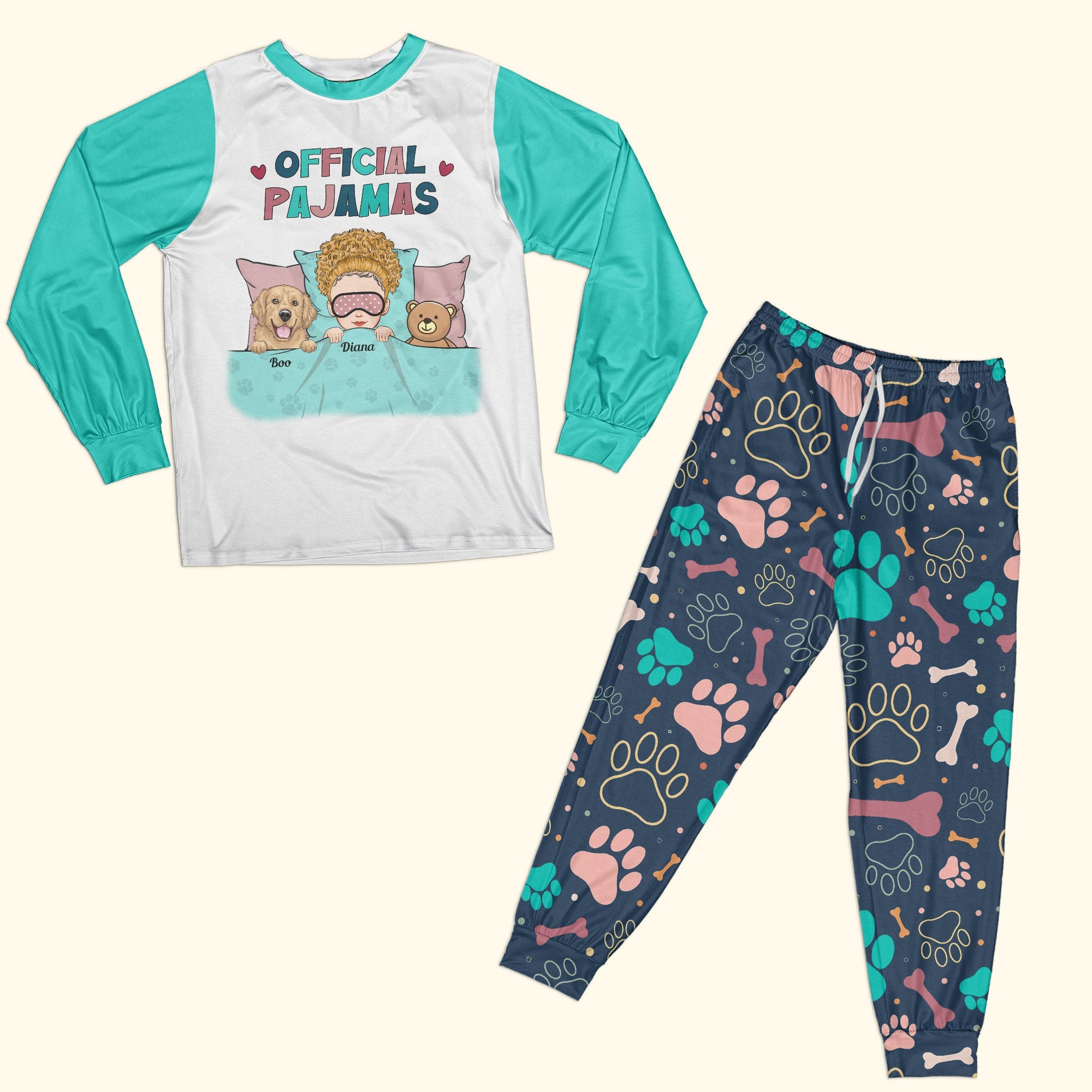 Official Sleeping Set - Personalized Pajama Set