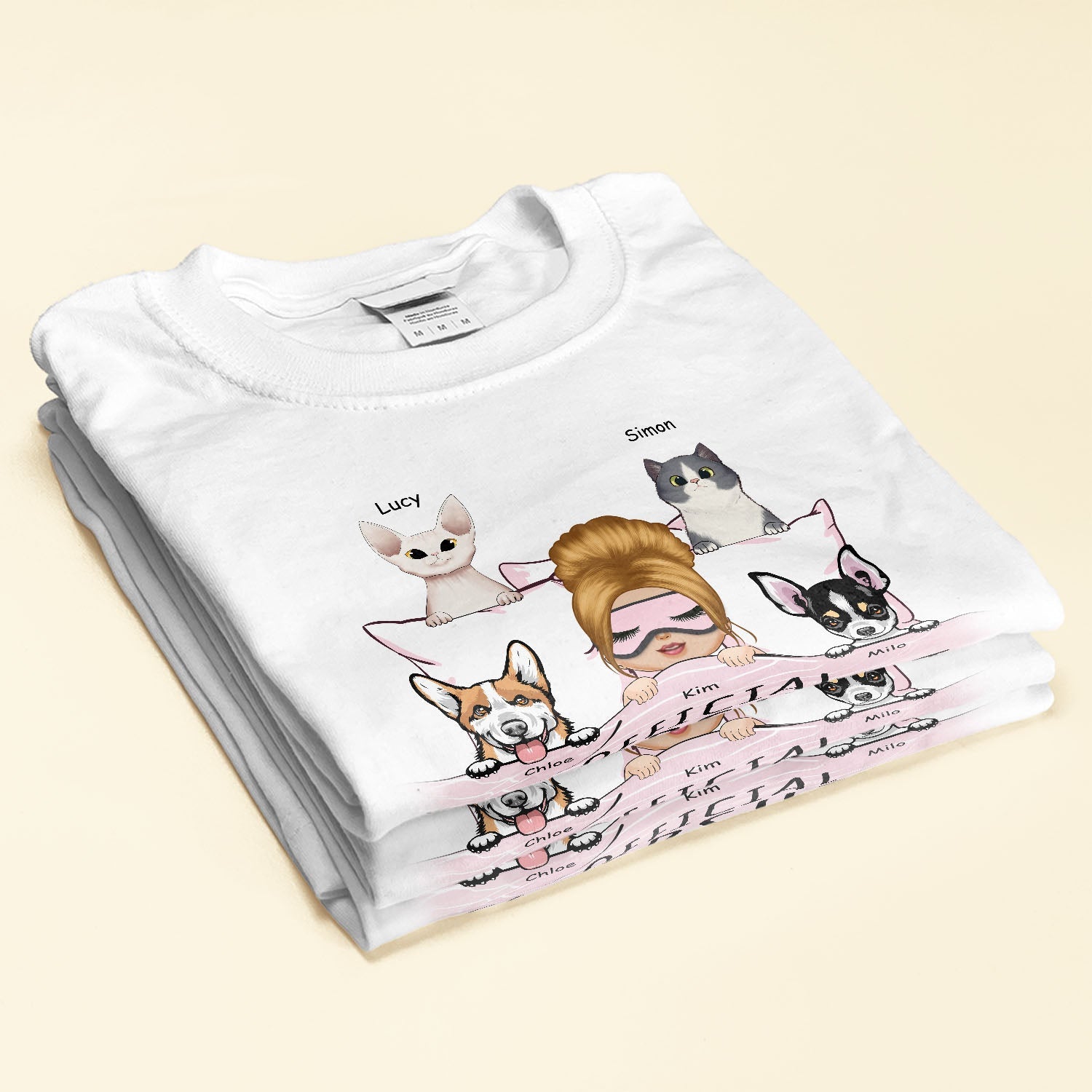 Official Sleepshirt - Personalized Shirt - Birthday Gift For Dog & Cat Lovers