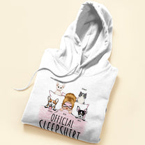 Official Sleepshirt - Personalized Shirt - Birthday Gift For Dog & Cat Lovers