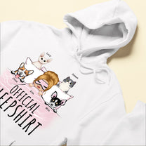 Official Sleepshirt - Personalized Shirt - Birthday Gift For Dog & Cat Lovers