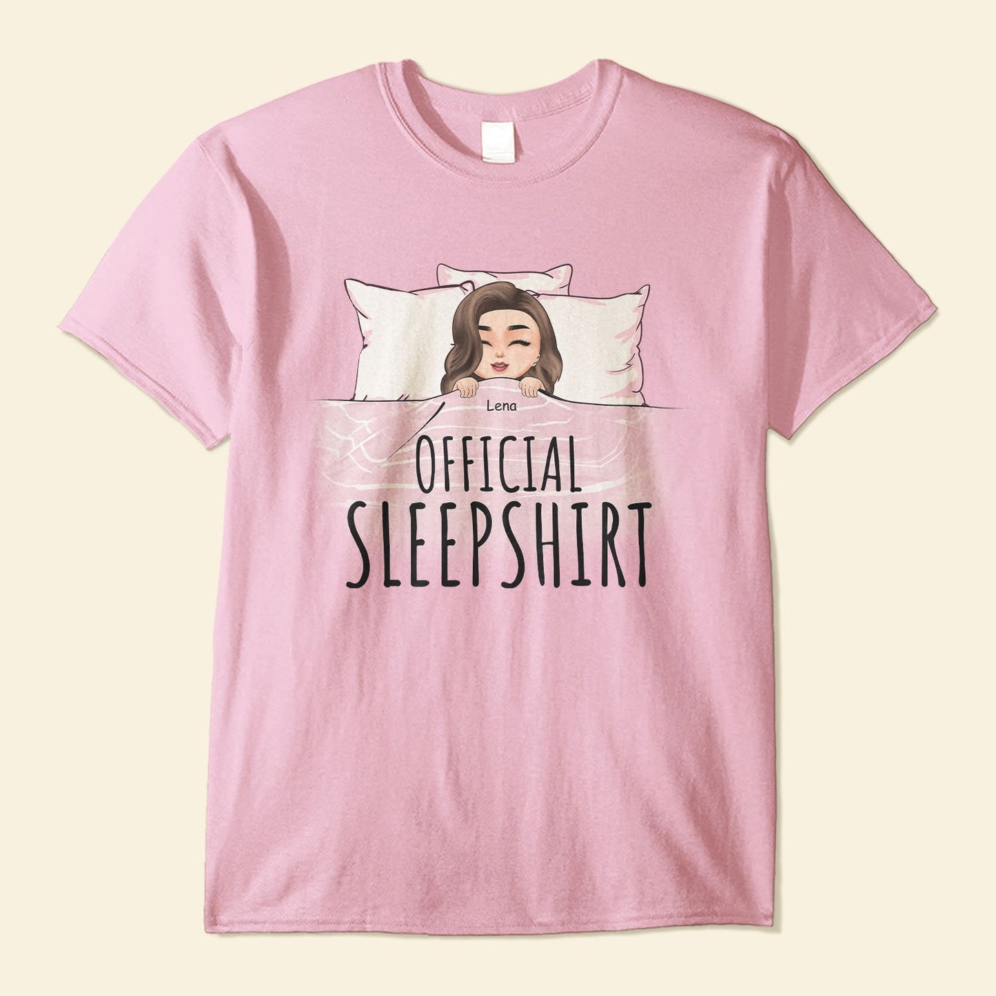 Official Sleepshirt - Personalized Shirt - Birthday Gift For Her, Girl, Woman