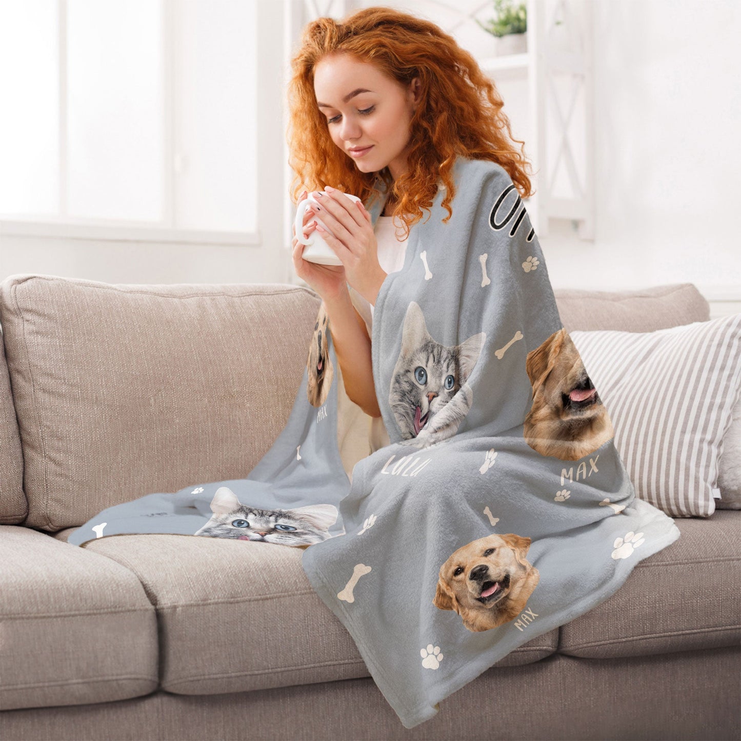 Official Snuggle Blanket - Personalized Blanket - Christmas, Birthday, Loving Gift For Pet Owners, Dog Lovers, Cat Lovers