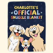 Official Snuggle Blanket - Personalized Blanket