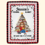 Oh What Fun It Is To Read - Personalized Blanket