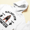Old Lady Gym - Personalized Shirt - Birthday Gift For Fitness Lovers