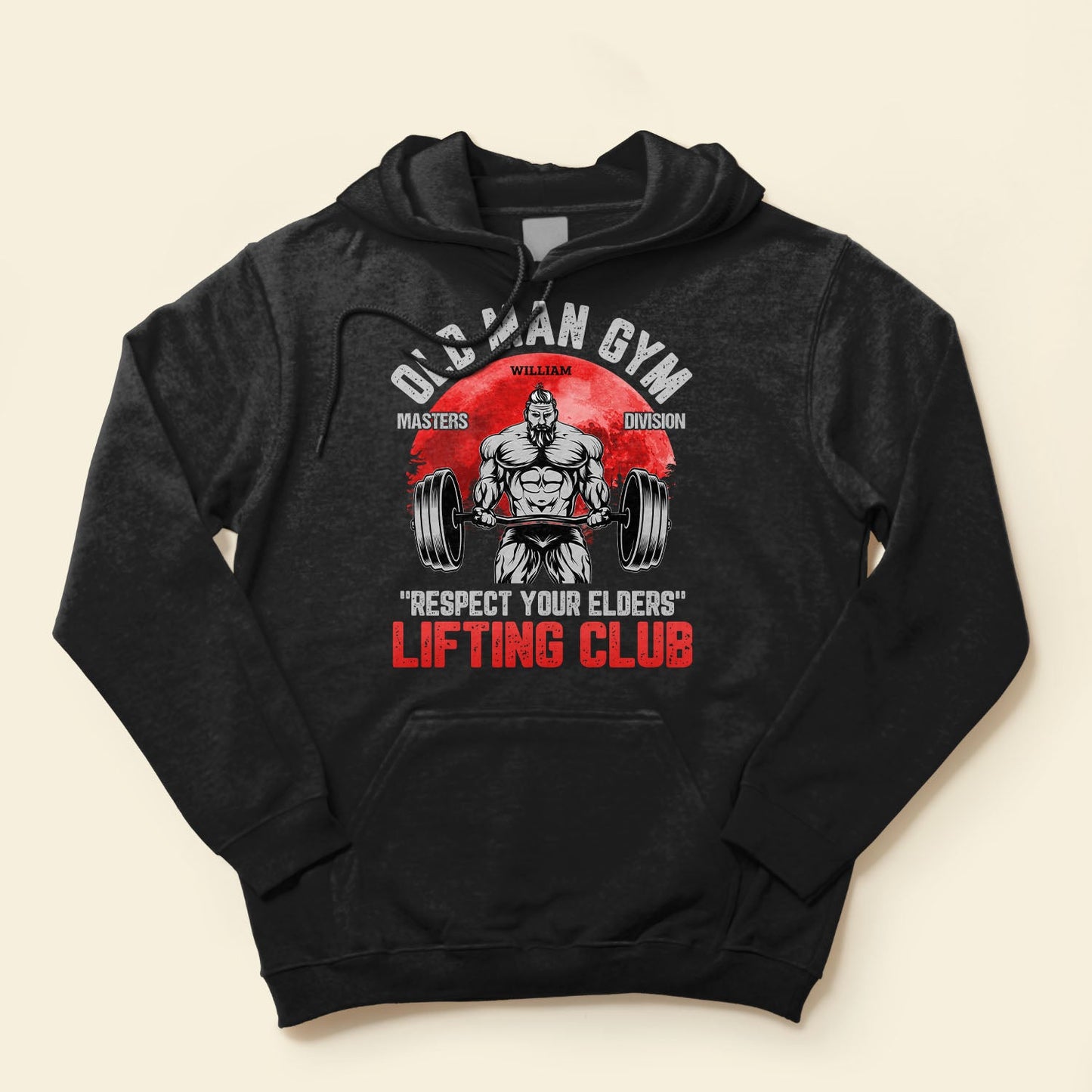 Old Man Gym Master Division - Personalized Shirt