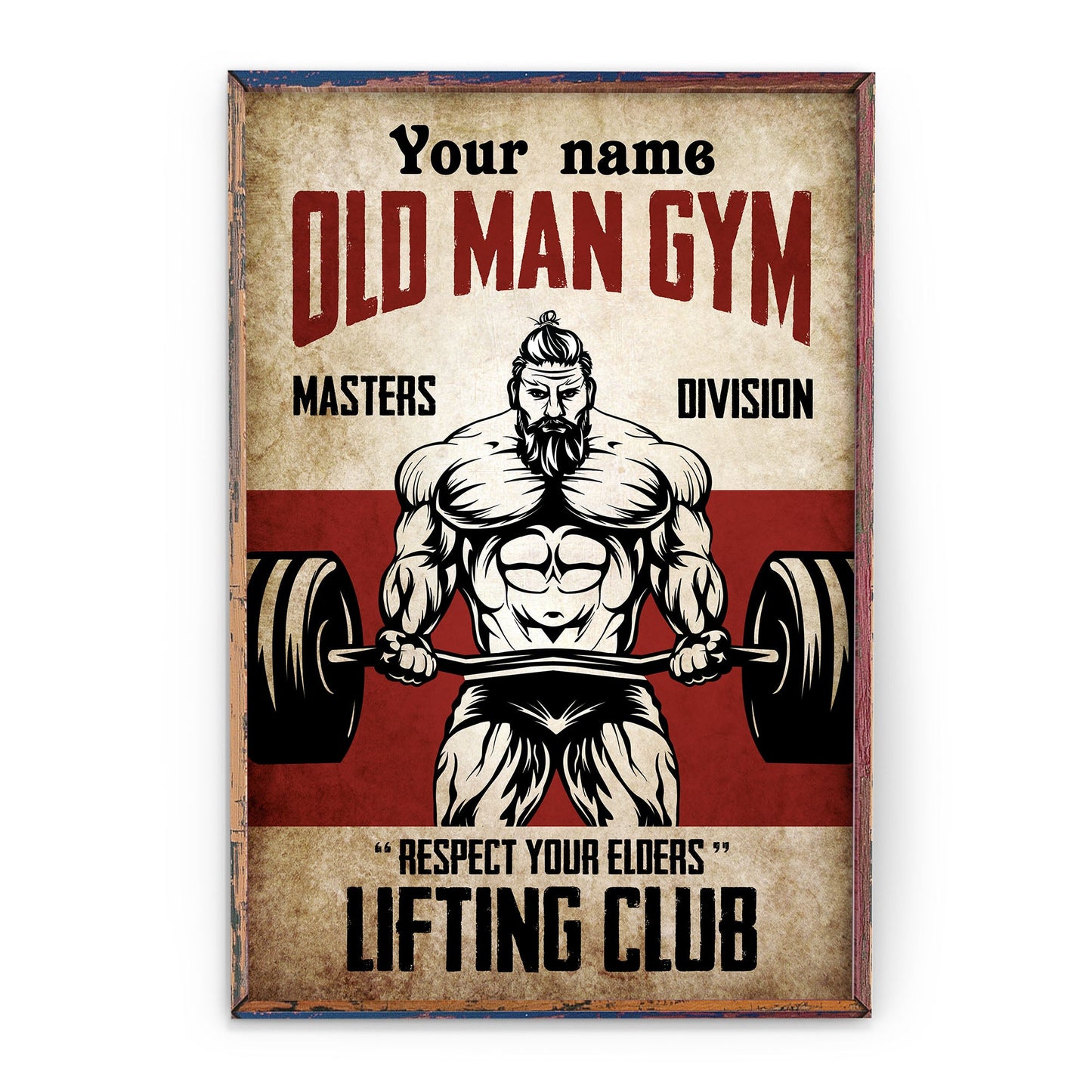 Gym Lover Gifts For Men Women Left Gym To Be Here | Poster