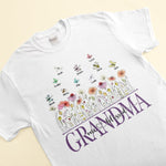 One Blessed Grandma - Personalized Shirt - Birthday, Anniversary, Loving Gift For Nana, Grandma, Grandmother