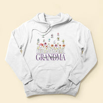 One Blessed Grandma - Personalized Shirt - Birthday, Anniversary, Loving Gift For Nana, Grandma, Grandmother