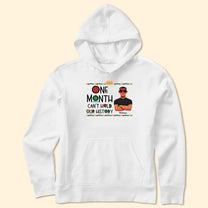 One Month Can't Hold Our History Black Month History - Personalized Shirt