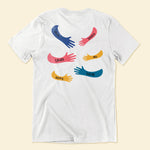 Only Awesome Grandma Get Hugged Alot - Personalized Shirt
