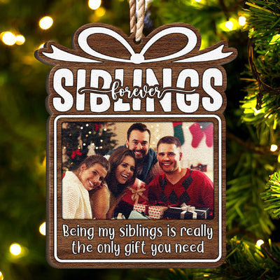 Only Gift You Need - Personalized Wooden Ornament