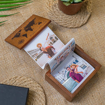 Our Adventures - Personalized Wooden Photo Box