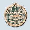 [Only available in the U.S] Our Book Club - Personalized 2 Layered Wooden Ornament - Christmas Gift For Book Friends, Book Club