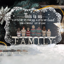 Our Family - Personalized Acrylic Ornament