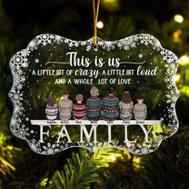 Our Family - Personalized Acrylic Ornament