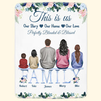 Our Family - Personalized Blanket