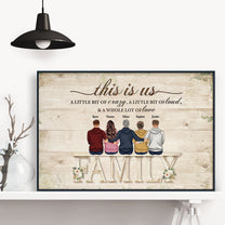 Our Family - Personalized Poster/Wrapped Canvas