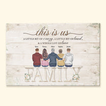Our Family - Personalized Poster/Wrapped Canvas