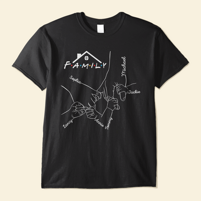 Our Family - Personalized Shirt - Birthday, Loving, Funny Gift For Family Members, Mom & Dad, Husband & Wife, Children