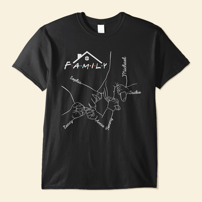 Our Family - Personalized Shirt - Birthday, Loving, Funny Gift For Family Members, Mom & Dad, Husband & Wife, Children