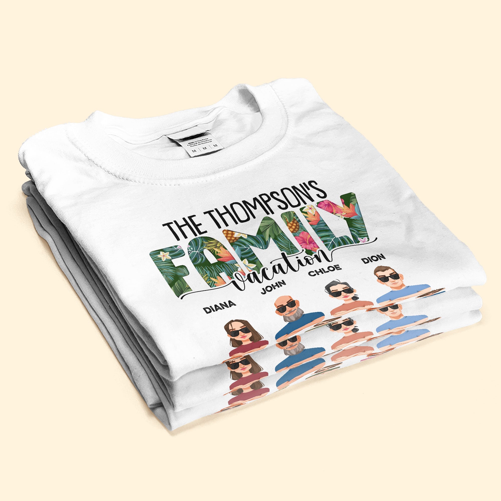 Our Family Vacation - Personalized Shirt