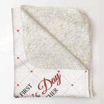 Our First Mother's Day Together - Personalized Blanket