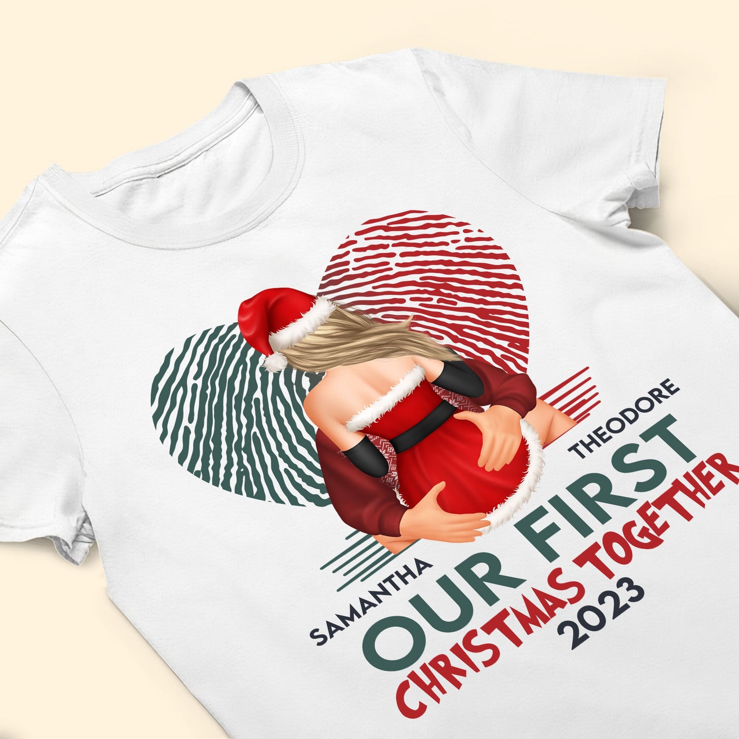 Our First Christmas Together - Personalized Shirt