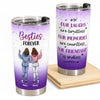 Our Friendship Is Endless - Personalized Tumbler Cup - Birthday, Funny Gift For Besties, BFF, Best Friends, Soul Sisters