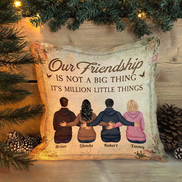 Christmas Sleepover With My Besties - Personalized Pillow (Insert Incl –  Macorner