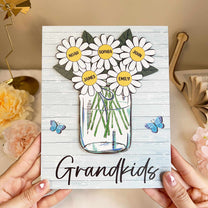 Our Grandkids - Personalized Wooden Plaque