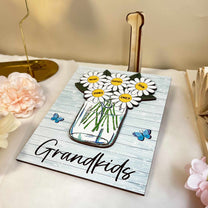 Our Grandkids - Personalized Wooden Plaque