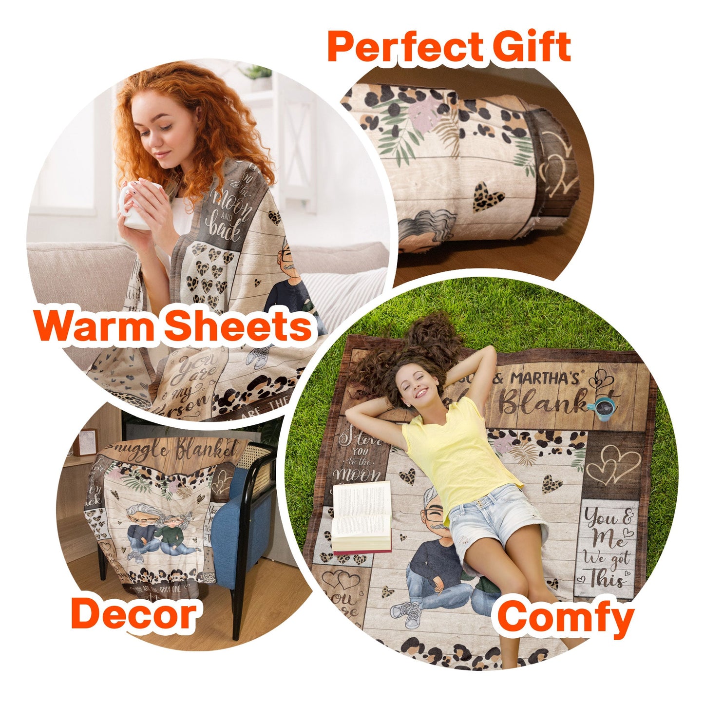 Our Snuggle Blanket - Personalized Blanket