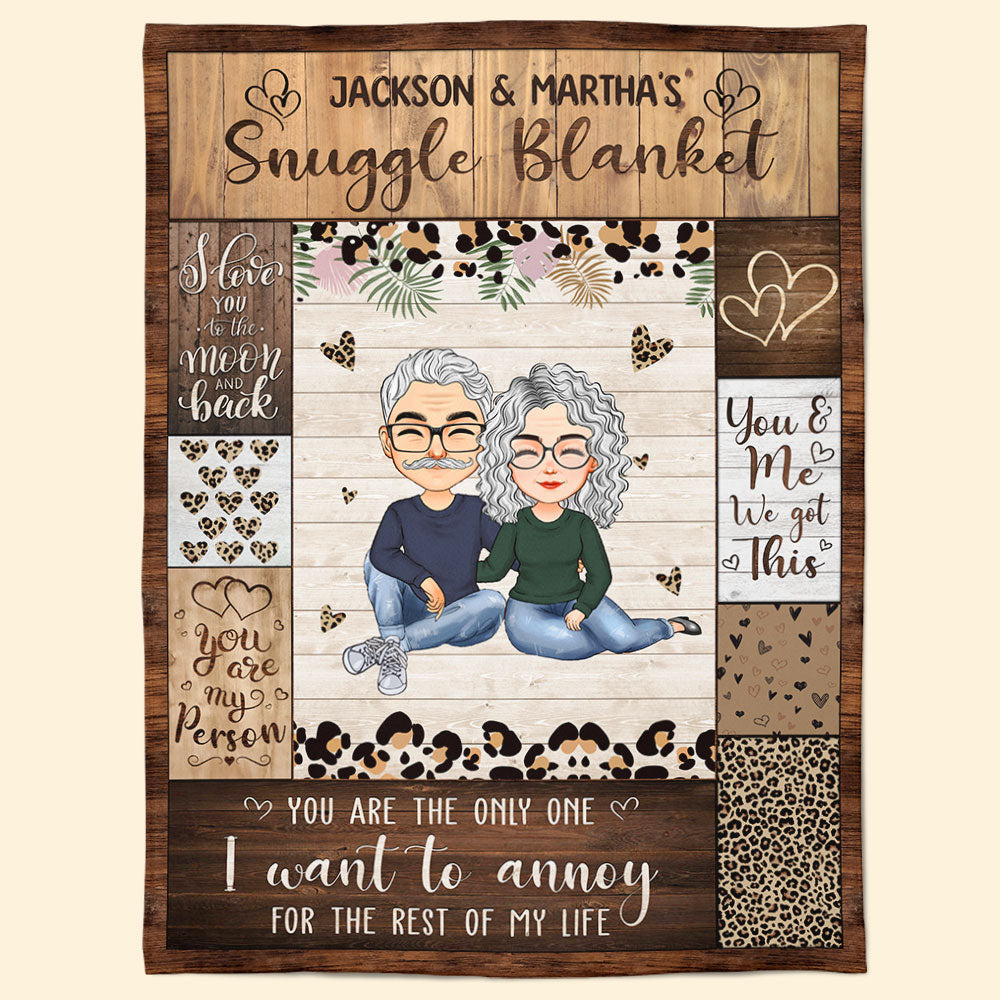 Our Snuggle Blanket - Personalized Blanket