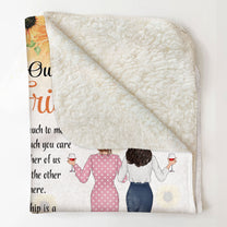 Our Special Friendship - Personalized Blanket - Birthday , Friendship DayGift For Bff, Friends, Besties, Best Friends