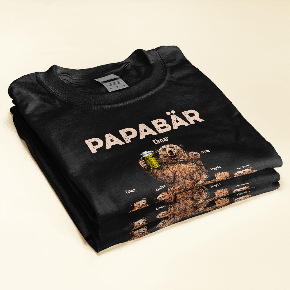 Papab-r-Wie-Ein-Normaler-Papa-Aber-Viel-Cooler-Familie-Custom-Shirt-Geschenk-F-r-Vater-Papa-Gro-vater