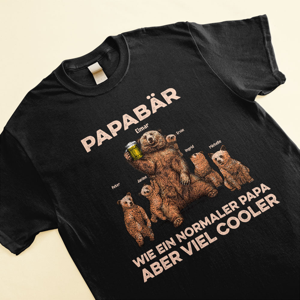 Papab-r-Wie-Ein-Normaler-Papa-Aber-Viel-Cooler-Familie-Custom-Shirt-Geschenk-F-r-Vater-Papa-Gro-vater